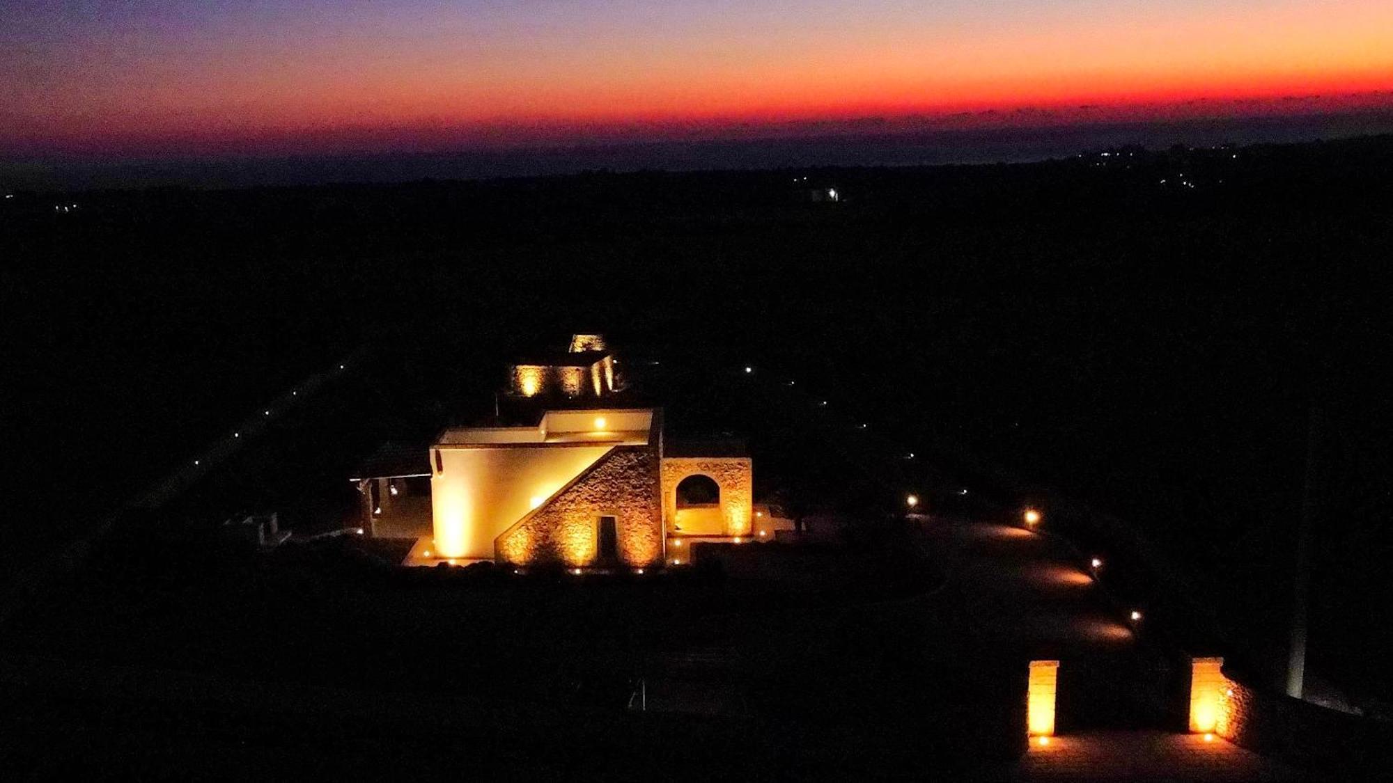 Leukos, dimora di charme Villa Salve Bagian luar foto