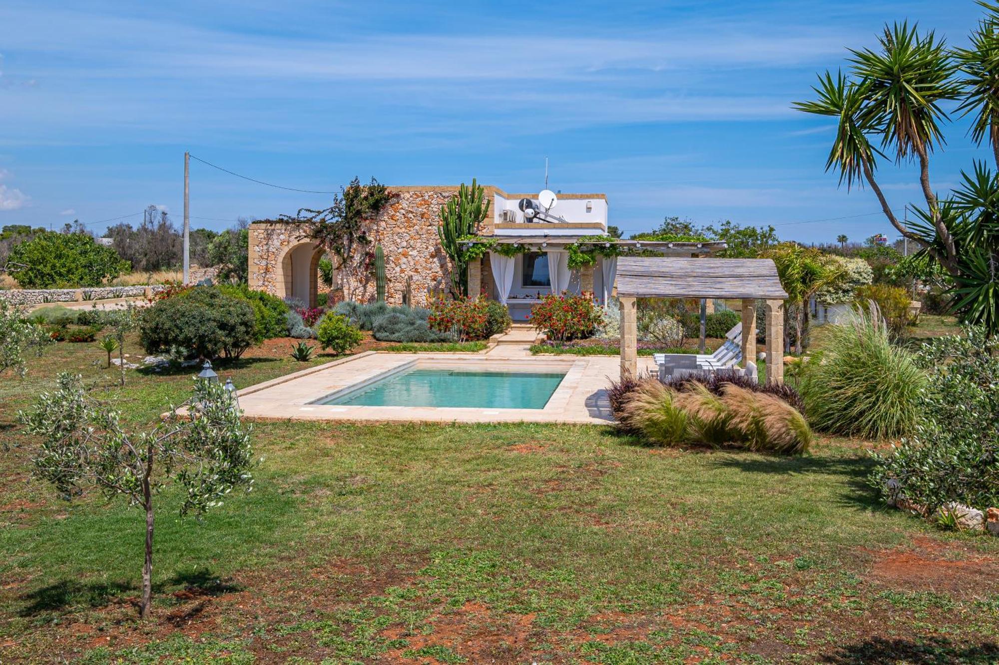 Leukos, dimora di charme Villa Salve Bagian luar foto